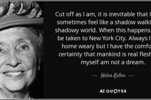 Helen Keller – Myth of Security